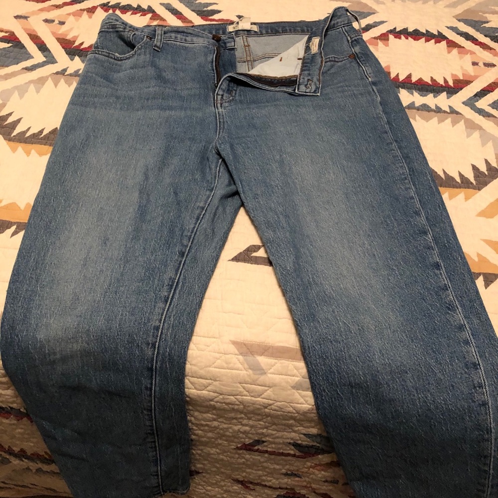 Madewell Classic straight leg last season.